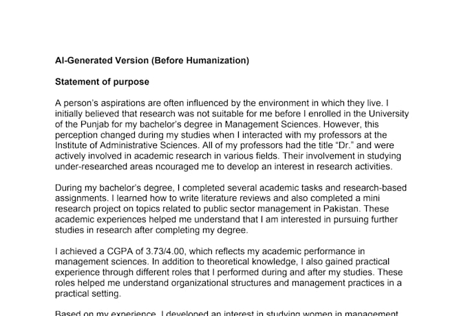 review, humanize, and rewrite your articles manually